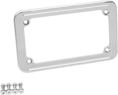 Drag Specialties License Plate Frame - Chrome-2030-0214
