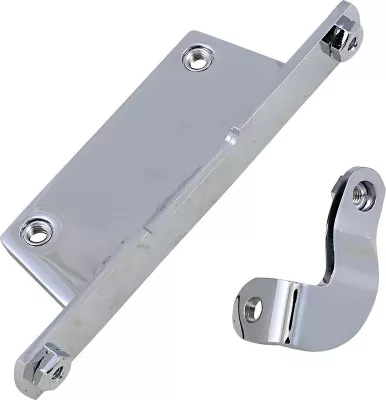 Drag Specialties Oil Tank Bracket - Rear and Front - Softail-DS-310255