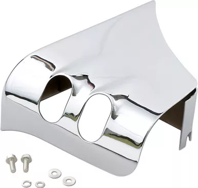 Drag Specialties Old-Style Coil Cover - Harley Davidson - Chrome-DS-376609