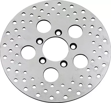 Drag Specialties Polished Stainless Steel Rotor - 10"-DS-325737