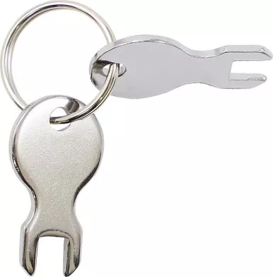Drag Specialties Replacement Keys for Teardrop Chrome Toolbox-3550-0150