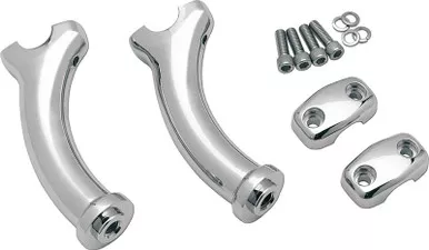 Drag Specialties Risers - Pullback - 5-1/2" x 2"-1803-3306