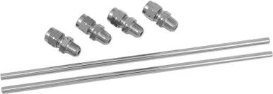 Drag Specialties Rocker Box Oil Line - Chrome - XL-DS-246005