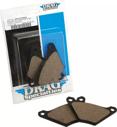 Drag Specialties Semi Metallic Brake Pads-DS-325001