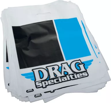Drag Specialties Shopping Bag - 2 mil - 100 Pack-9904-0932