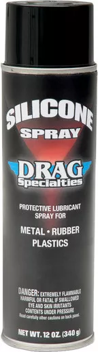 Drag Specialties Silicone Spray - 12 oz. net wt. - Aerosol-3713-0060