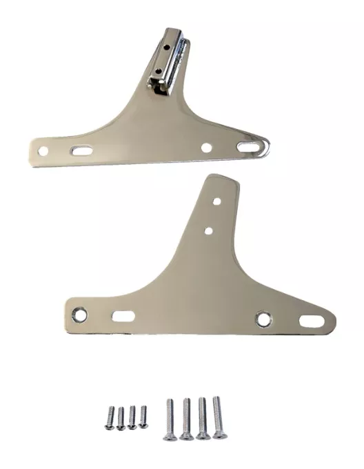 Drag Specialties Sissy Bar Side Plates For Harley FL 1958-1984