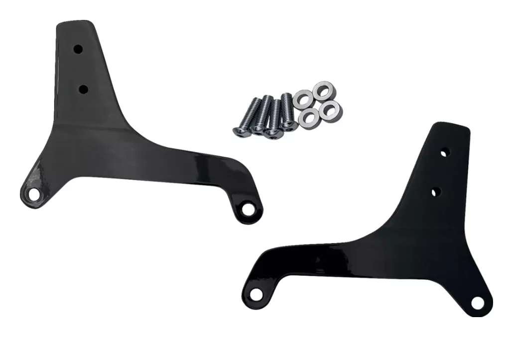 Drag Specialties Sissy Bar Side Plates For Harley Softail FLSB / FXLR/S 2018-2026