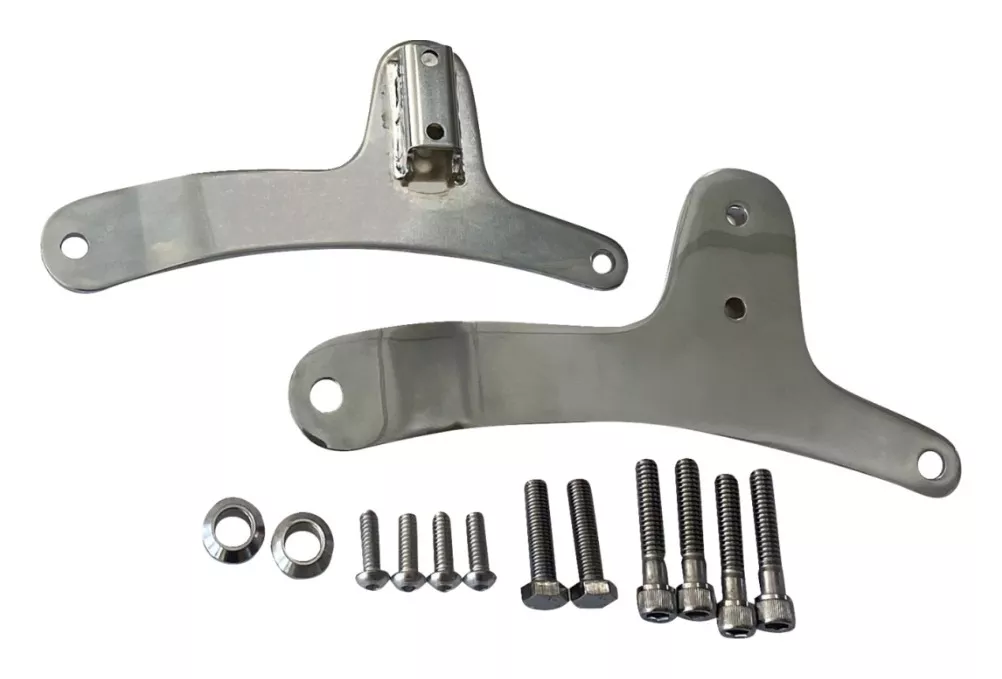 Drag Specialties Sissy Bar Side Plates For Harley Sportster 1979-1993