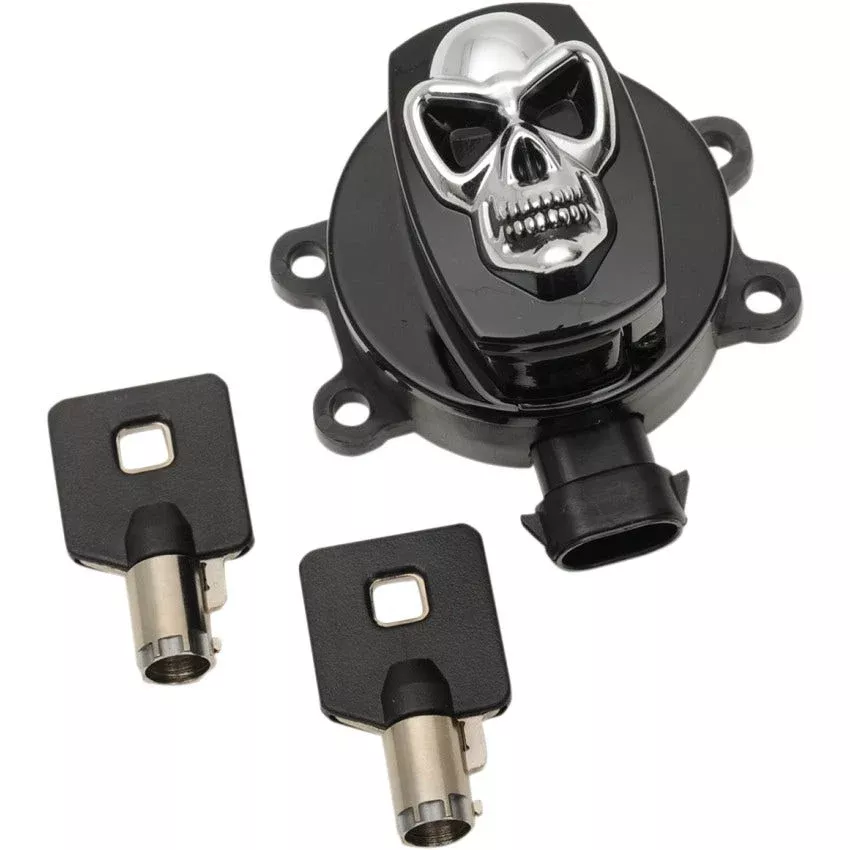Drag Specialties Skull Ignition Switch Harley