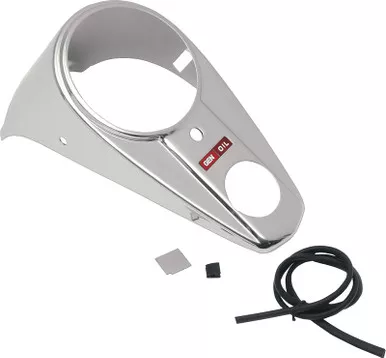 Drag Specialties Slot Dash Cover - Chrome-DS-373636