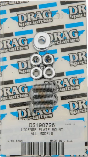 Drag Specialties Socket Head License Plate Mount-DS-190726