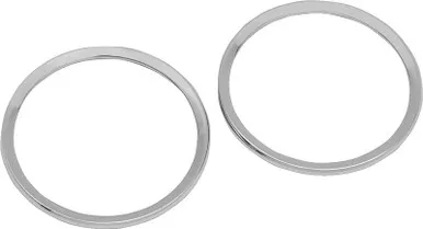 Drag Specialties Speaker Bezel - Chrome-2202-0063