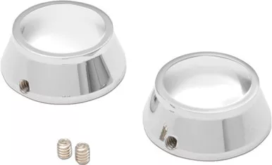 Drag Specialties Swingarm Pivot Bolt Cover - Chrome-1303-0200