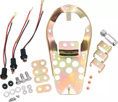 Drag Specialties Three-Light Dash Base Plate-DS-373657