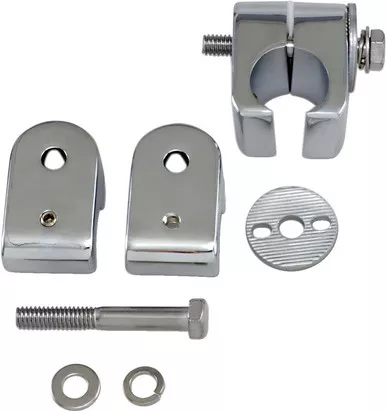 Drag Specialties Universal Engine Guard Clamps - Chrome - 1"-DS-720218