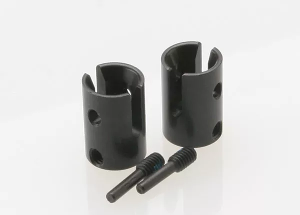 Drive Cups, Inner (2) Revo (Steel Constant-Velocity Driveshafts)/Screw Pin, M4/15 (2) (for use only with 5333R adjustable wheelbase rear suspension arms)