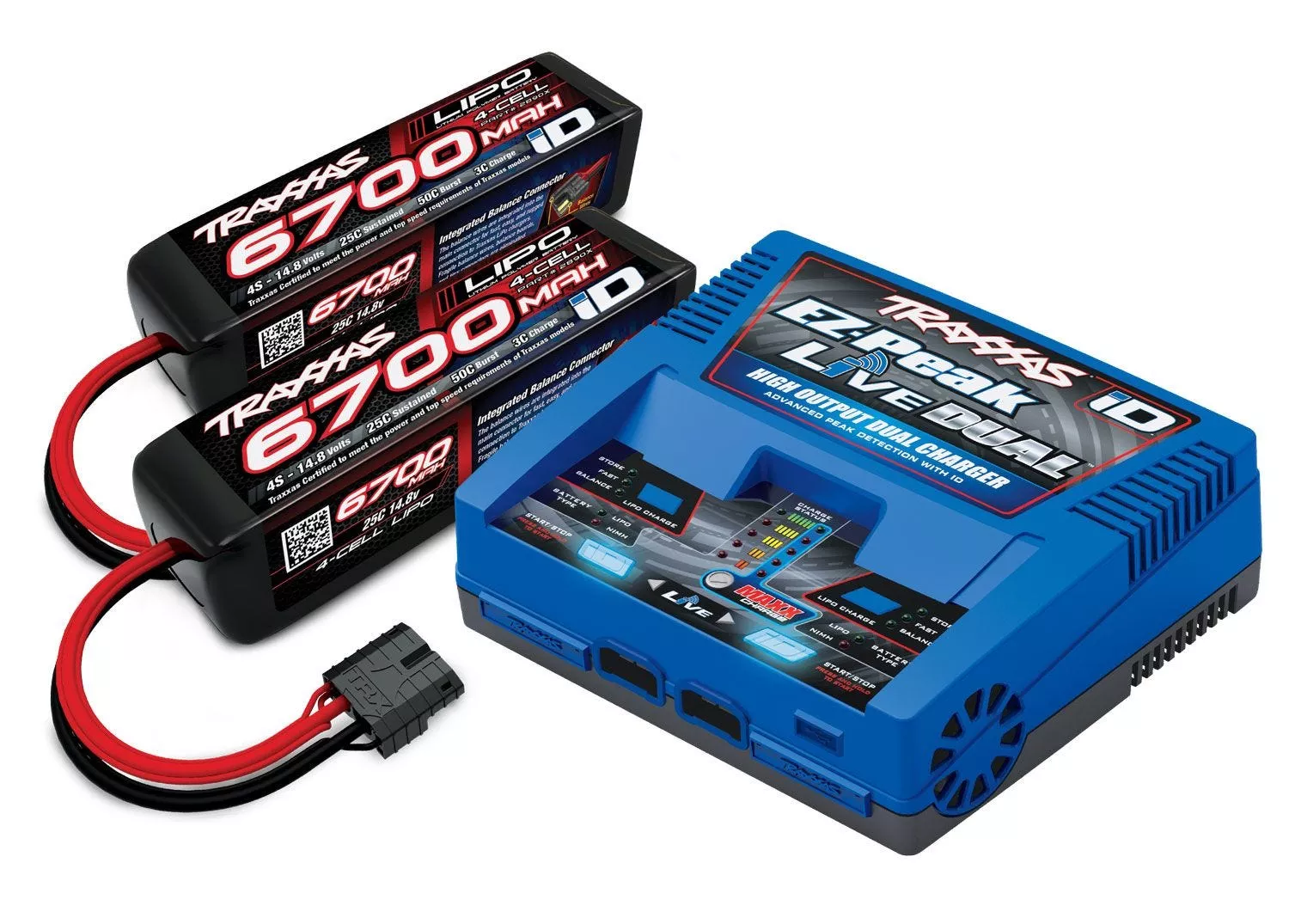 Dual Battery (#2890X) / Charger (#2973) Completer Pack