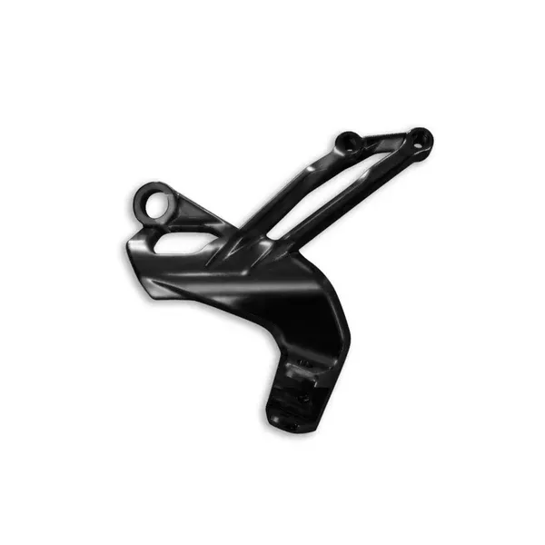 Ducati Performance Black Footpeg Holder Plate