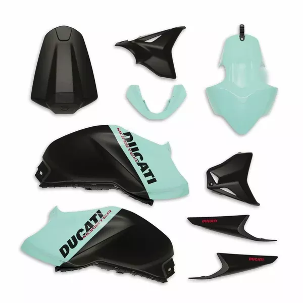 Ducati Performance Customised Blue Fairings