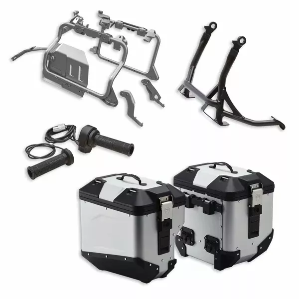 Ducati Performance Multistrada V4 Touring Aluminium Accessory Package