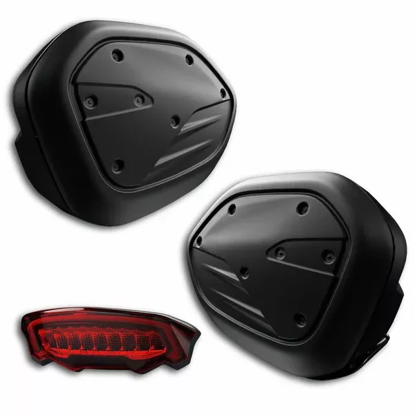 Ducati Performance Pair Of Semi-Rigid Side Panniers