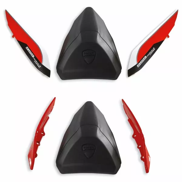 Ducati Performance Passenger Seat Cover In Plastic Fibre