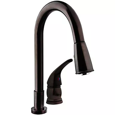 Dura Faucet DF-NMK503-VB RV Pull-Down Kitchen Sink Faucet Venetian Bronze