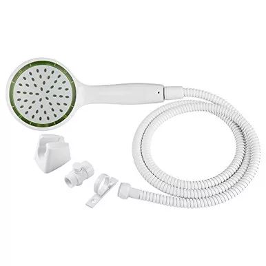 Dura Faucet DF-SA470K-WT RV Pressure-Assist Hand Held Shower Kit White