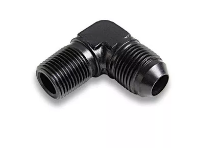 Earls #4 Male to 1/4in NPT 90 Deg Ano-Tuff Adapter AT982244ERL