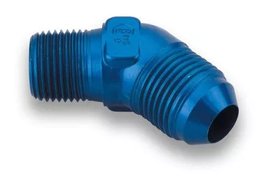 Earls 45 Deg #4 > 1/8 Npt Adpt 982304ERL