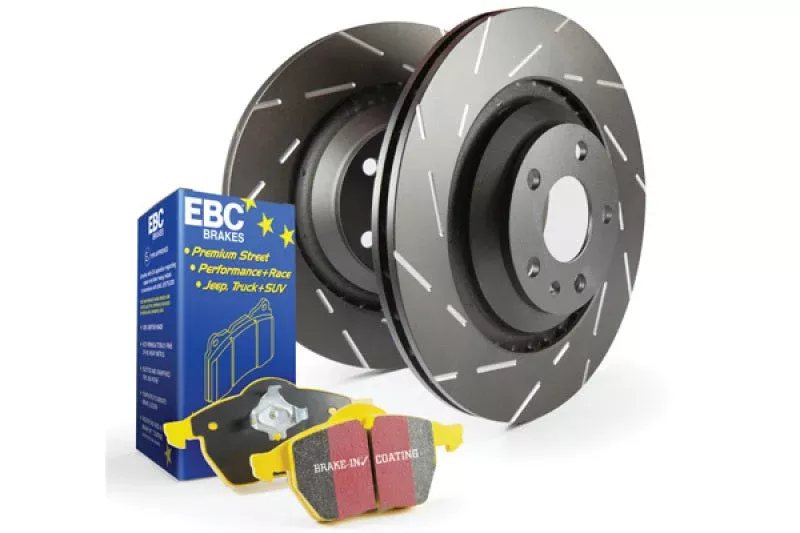 EBC Brake Pad and Rotor Kit S9KF1128 fits 2008-2020 Cadillac Escalade / 2009-2013 Cadillac Escalade Hybrid / 2010-2013 Cadillac Escalade Hybrid PLATINUM / 2011-2021 Cadillac Escalade Luxury / 2011-2016 Cadillac Escalade Premium