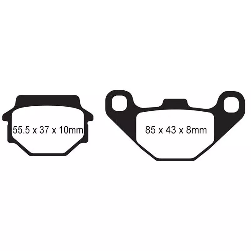 EBC Brake Pads HH Series FA67HH