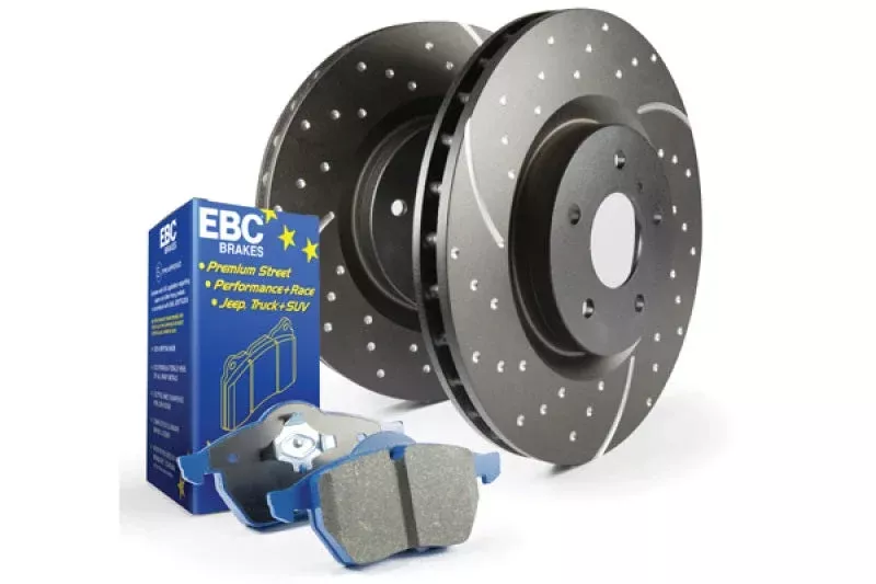 EBC S6 Brake Pad and Rotor Kit fits 2002-2009 Mini Cooper