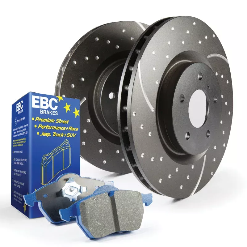 EBC S6 Kits Bluestuff Pads and GD Rotors fits 2005-2022 Chrysler / Dodge