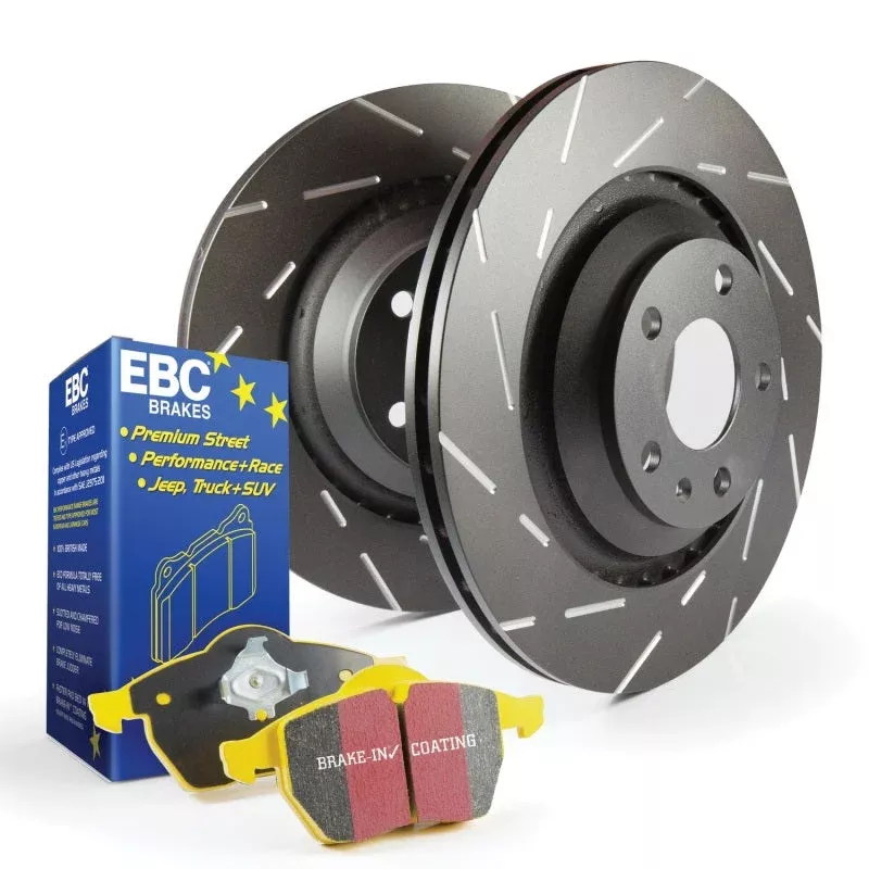 EBC Stage 9 Kits Yellowstuff and USR Rotors fits 2008-2010 BMW 535i / 2009-2010 BMW 535i xDrive / 2004-2005 BMW 545i / 2006-2010 BMW 550i / 2004-2005 BMW 645Ci / 2006-2010 BMW 650i