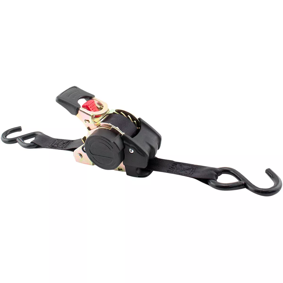 ERICKSON 3920-0420 34415 Retractable Ratcheting Tie-Downs Retractable Ratchet Tie-Downs – 10′ – Black
