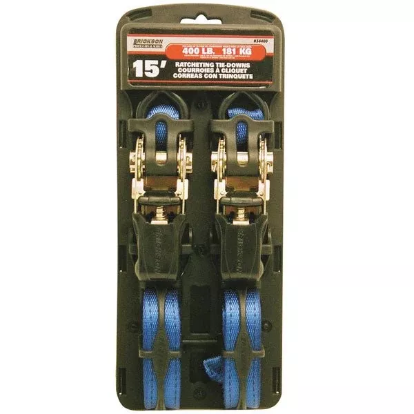 Erickson Professional Series Ratchet Tie Down 2 Pack (34400)