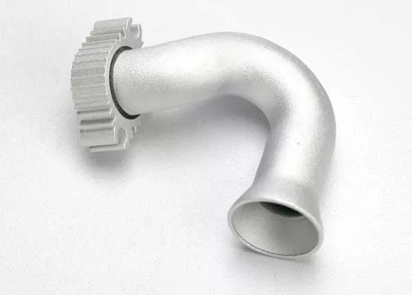 Exhaust Header (Tubular Aluminum, Clear-Anodized)(Jato,TRX 2.5, 2.5R, 3.3)