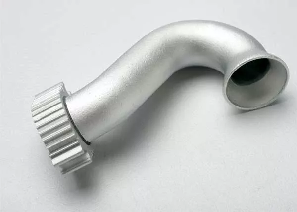 Exhaust Header (Tubular Aluminum, Silver-Anodized) (TRX 2.5, 2.5R, 3.3)