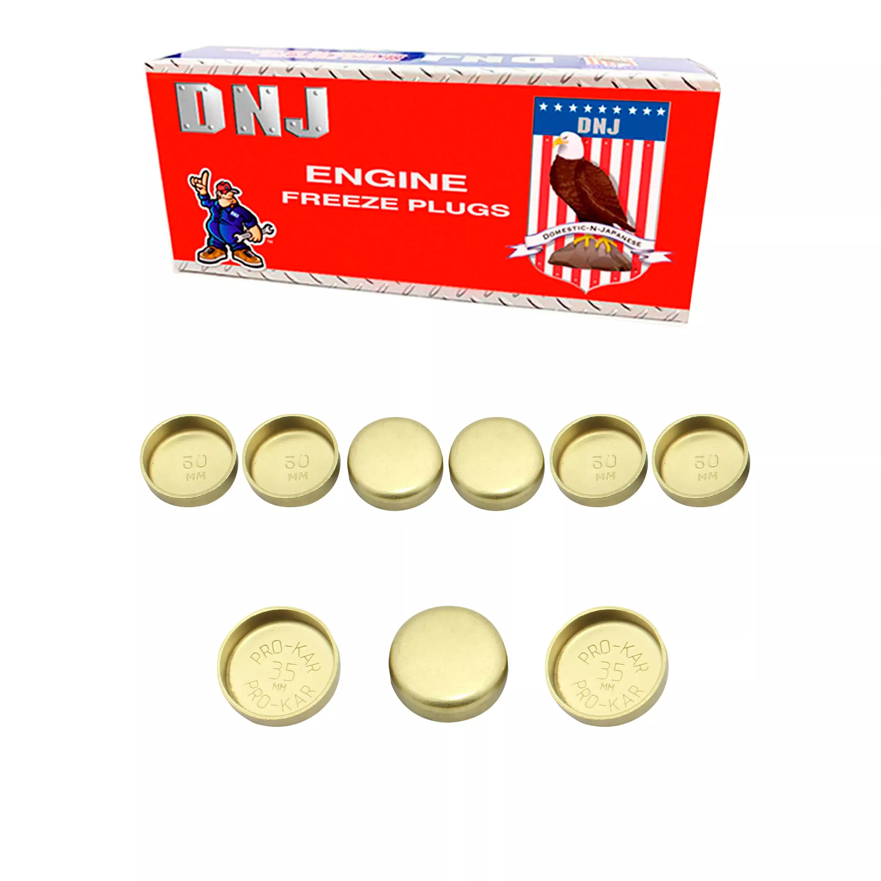Expansion Plug Kit 1986-2005 Ford,Kia,Mazda,Mercury 1.5L-1.8L
