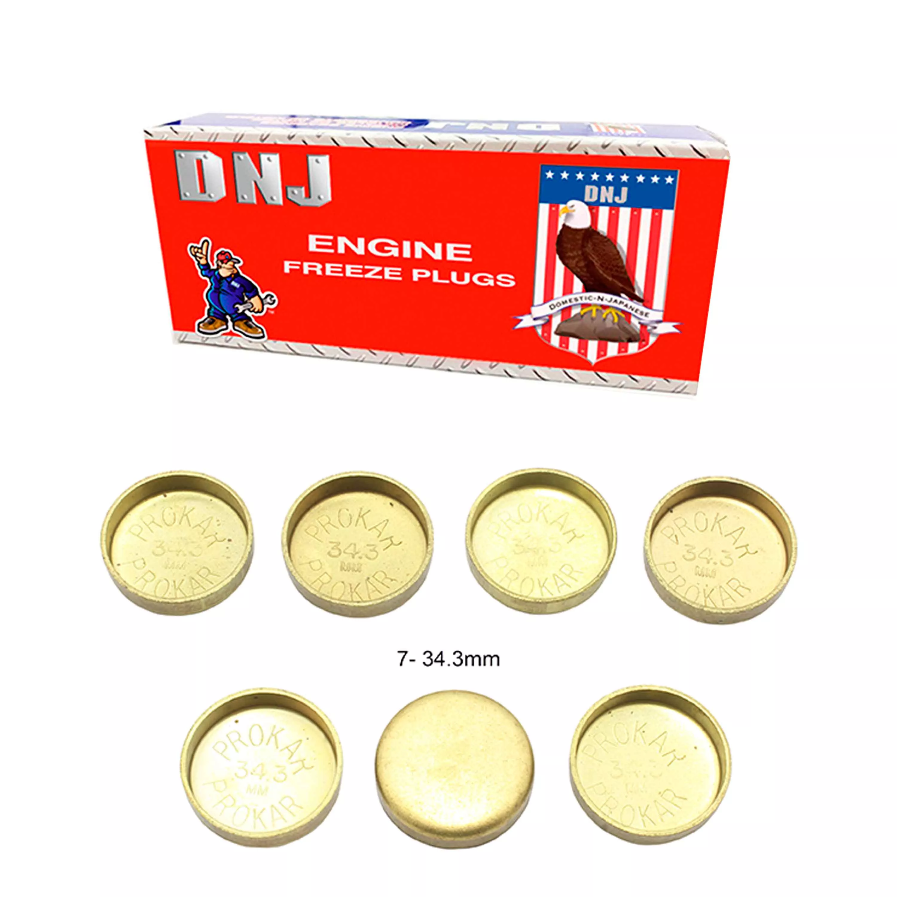 Expansion Plug Kit 1998-2003 Daewoo,Isuzu 2.0L-2.2L