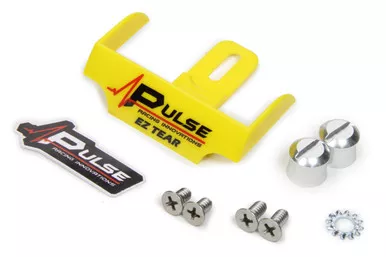 EZ Tear Yellow w/ Silver Tear Off Post EZTS102YLP