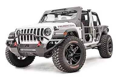 Fab Fours JL18-D4652-1 Vengeance Front Bumper with Prerunner for Jeep JL