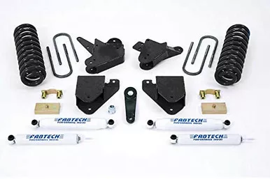 Fabtech K2098 Basic Lift System with Performance Shocks 6 in. Lift