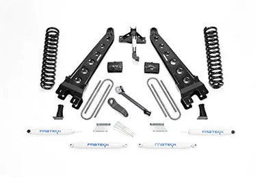 Fabtech K2218 Radius Arm Lift System 6 Inch Lift with Performance Shocks