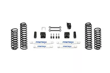 Fabtech K4048 Budget Lift System w/Shock 3 in. Lift Performance Shocks