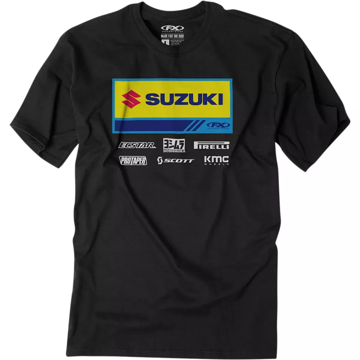 FACTORY EFFEX 21 Racewear T-Shirt Suzuki - Black