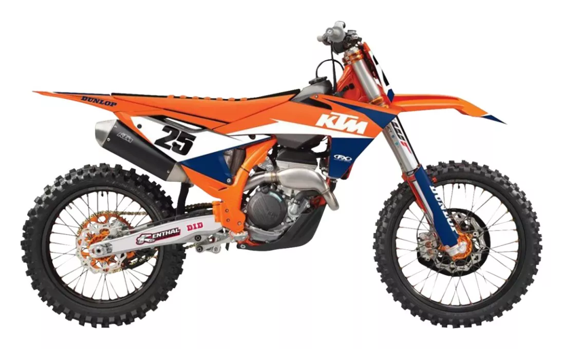 Factory Effex EVO 21 Shroud / Airbox Graphics Kit KTM 125cc-450cc 2024-2027