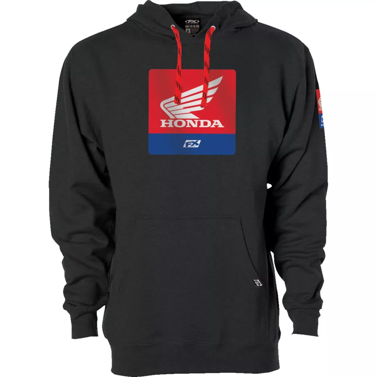FACTORY EFFEX Honda Boxer Pullover Hoodie Heather - Charcoal